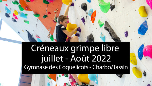 Grimpe libre escalade la Dégaine Grimpe libre escalade la Dégaine