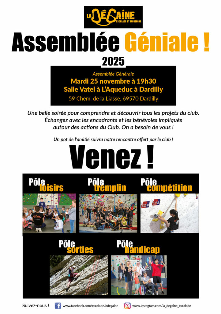 Assemblée générale 2025 la DEGAINE