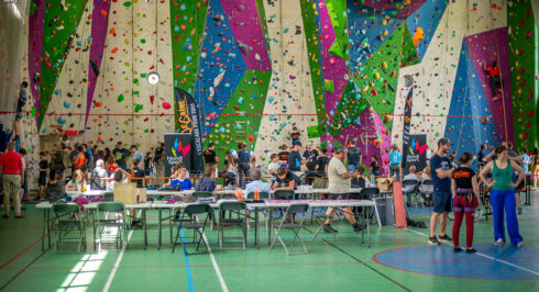 Evénement escalade handi valide organisé par la Dégaine 19 juin 2024