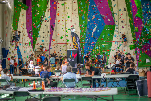 Evénement escalade handi valide organisé par la Dégaine 19 juin 2024