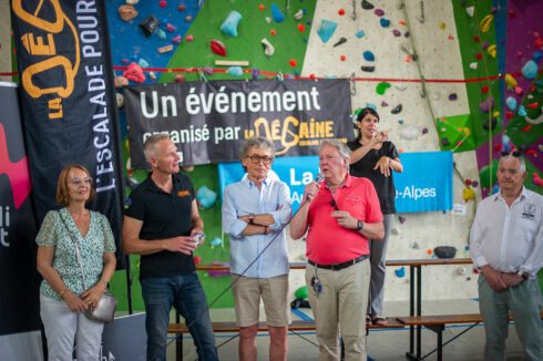 Evénement escalade handi valide organisé par la Dégaine 19 juin 2024