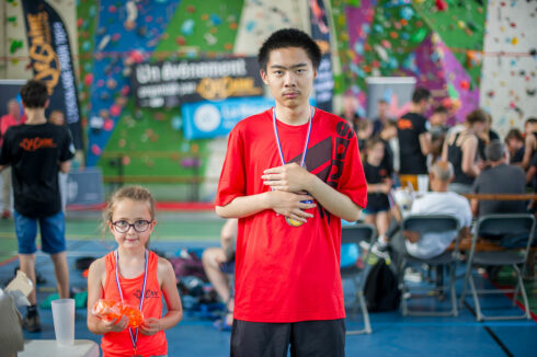 Evénement escalade handi valide organisé par la Dégaine 19 juin 2024