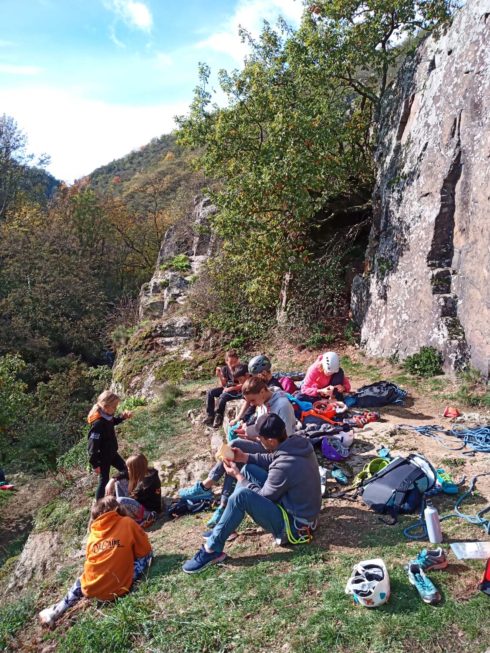 Stage escalade Élite jeunes octobre 2020