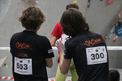 Léon et Étienne : lecture de bloc ensemble