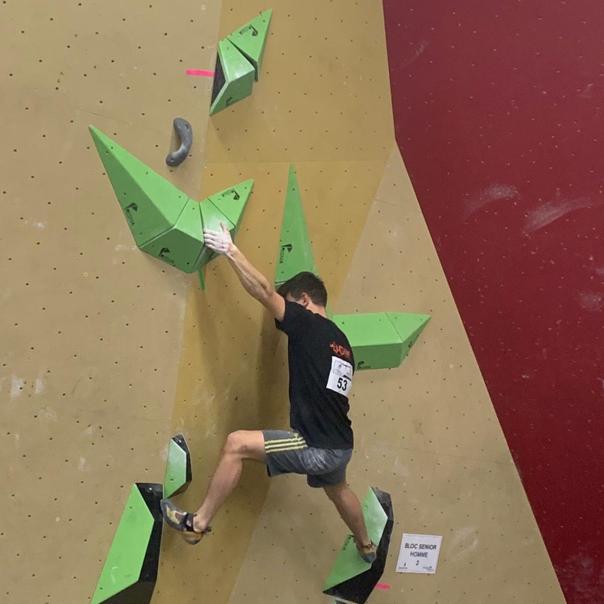 Anatole Uzel Coupe de France bloc BO limonest