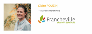 Claire POUZIN, Maire de Franceville