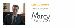 Loïc COMMUN, Maire de Marcy l’Étoile-Maire