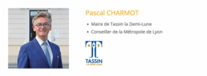 Pascal CHARMOT, Claire POUZIN, Maire de Franceville