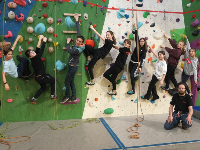 Escalade loisirs enfants