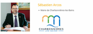 Sébastien Arcos, Maire de Charbonnières-les-Bains