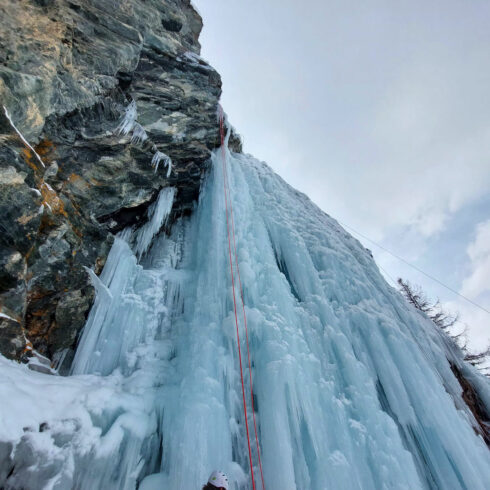 initiation cascade de glace pour les adultes