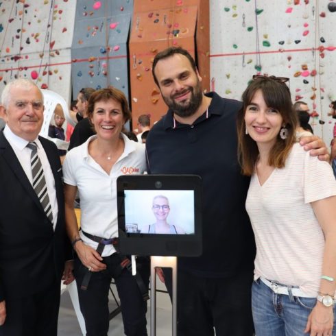 Pierre Mathieru, Emmanuelle Thomas, Jeremie Koessler et Marine Le Borgne
