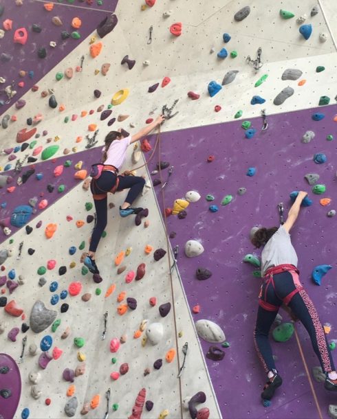 Découverte du format compétition en escalade