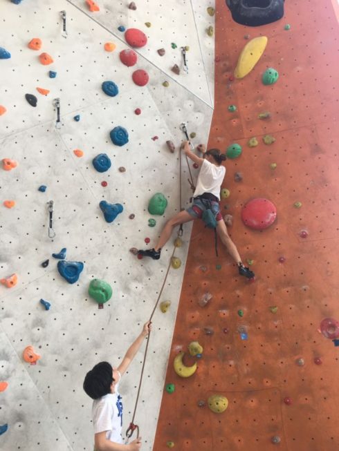 Découverte du format compétition en escalade