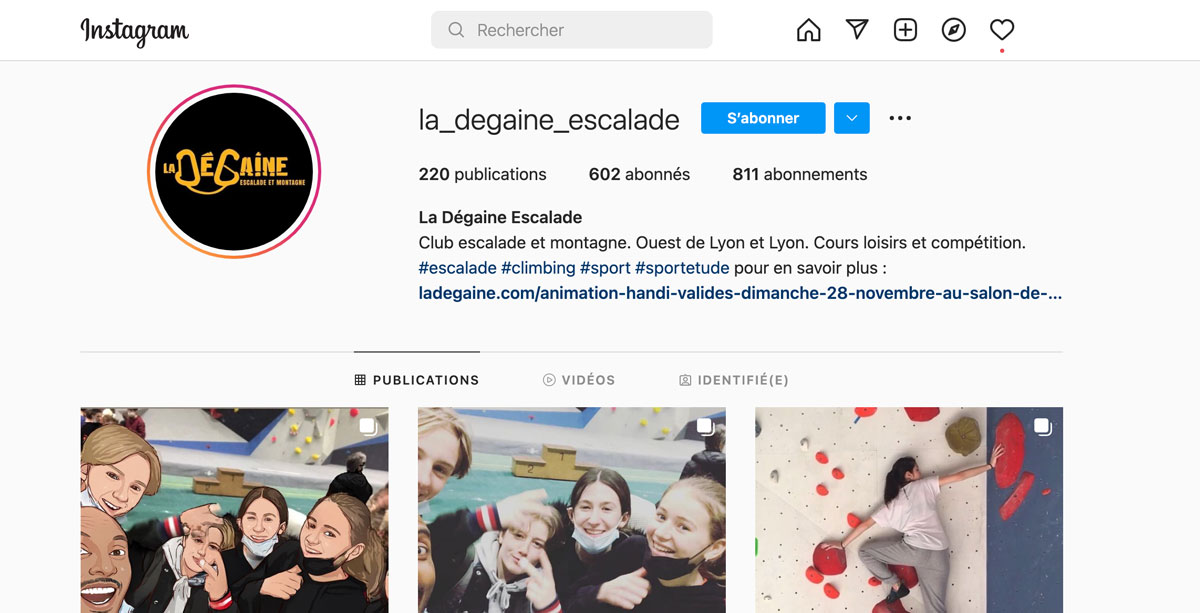 Instagram La Dégaine