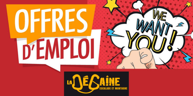 La Degaine recrute ! La Degaine recrute !