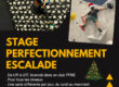 Stage perfectionnement escalade tous niveaux dès U11 !
