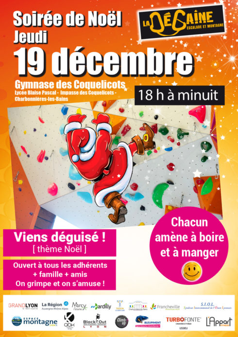 Venez nombreux dès 18h au gymnase des Coquelicots