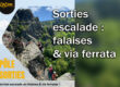 Sorties escalade : falaises & via ferrata avec la DEGAINE