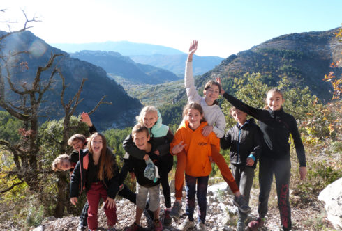 stage LA DEGAINE « cohésion et grimpe en falaises