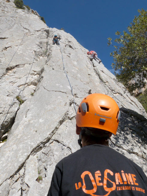 stage LA DEGAINE « cohésion et grimpe en falaises