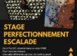 Stage escalade en février 2026 à la Dégaine