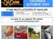Stage multi-activités automne 2024